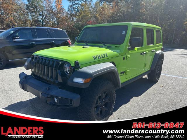 2021 Jeep Wrangler Unlimited Willys 4x4 2021 Jeep Wrangler Unlimited Willys 4x4