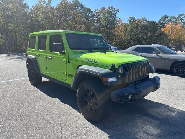 2021 Jeep Wrangler Unlimited Willys 4x4 2021 Jeep Wrangler Unlimited Willys 4x4