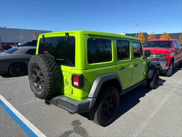 2021 Jeep Wrangler Unlimited Willys 4x4 2021 Jeep Wrangler Unlimited Willys 4x4