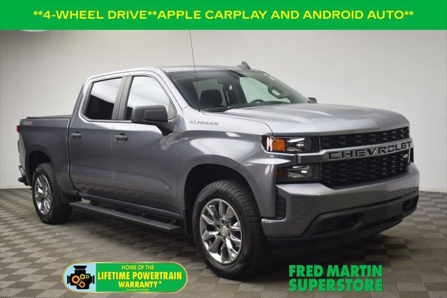 2021 Chevrolet Silverado 1500 4WD Crew Cab Short Bed Custom 2021 Chevrolet Silverado 1500 4WD Crew Cab Short Bed Custom