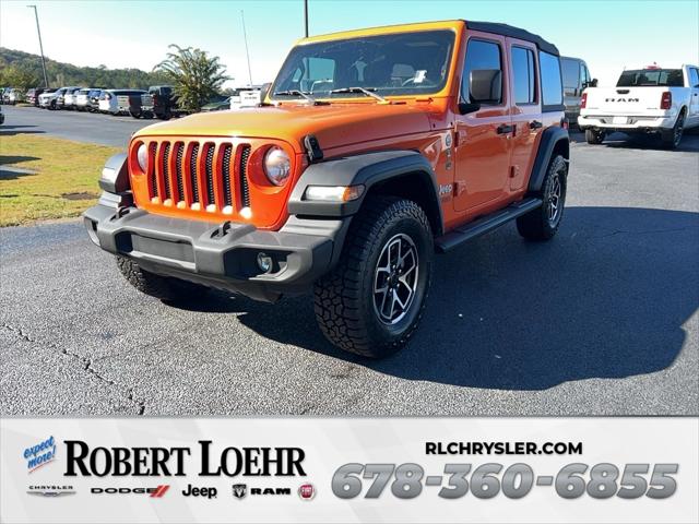 2018 Jeep Wrangler Unlimited Sport 4x4 2018 Jeep Wrangler Unlimited Sport 4x4