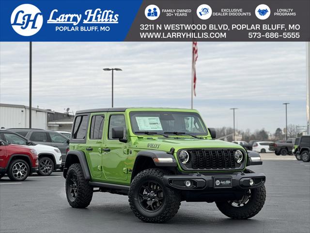 2026 Jeep Wrangler WRANGLER 4-DOOR WILLYS