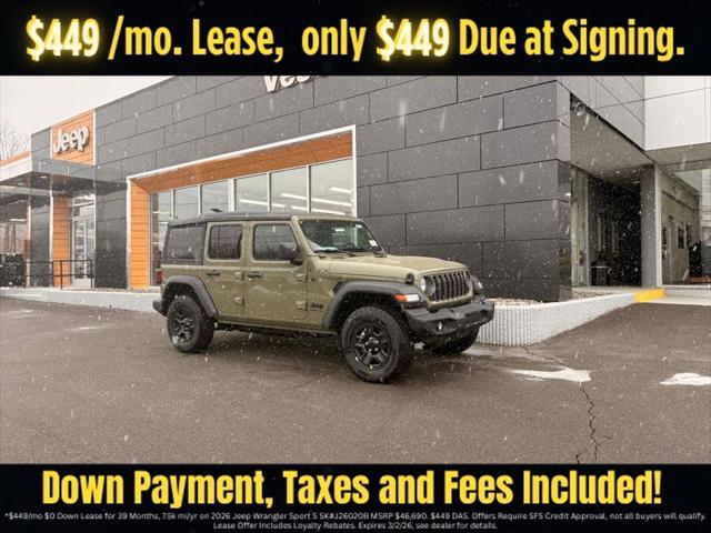 2026 Jeep Wrangler WRANGLER 4-DOOR SPORT