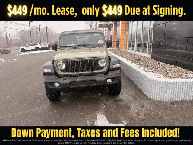 2026 Jeep Wrangler WRANGLER 4-DOOR SPORT