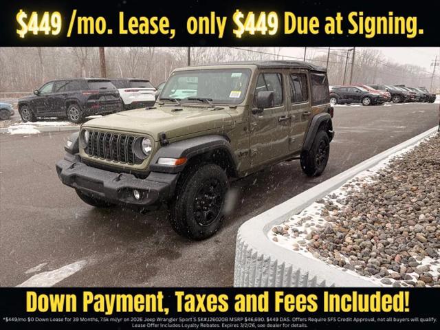 2026 Jeep Wrangler WRANGLER 4-DOOR SPORT