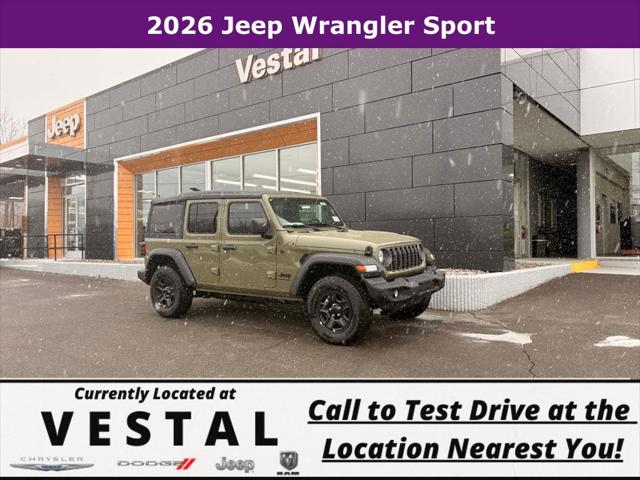 2026 Jeep Wrangler WRANGLER 4-DOOR SPORT