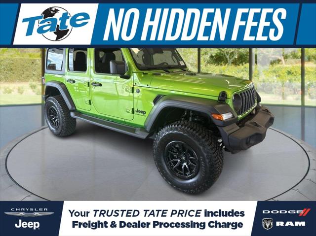 2026 Jeep Wrangler WRANGLER 4-DOOR SPORT S 2026 Jeep Wrangler WRANGLER 4-DOOR SPORT S
