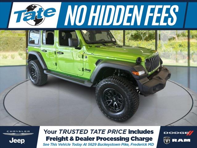 2026 Jeep Wrangler 4-Door Sport S 4x4 for sale in Frederick, MD