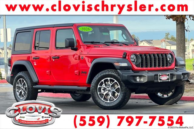 2026 Jeep Wrangler WRANGLER 4-DOOR SPORT S