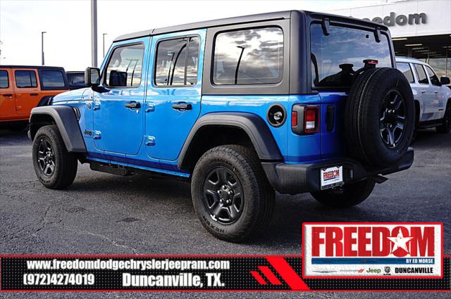 2026 Jeep Wrangler WRANGLER 4-DOOR SPORT