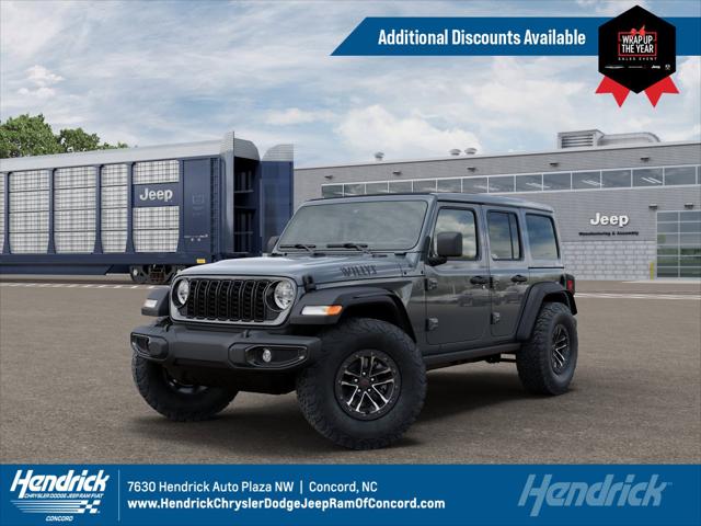 2026 Jeep Wrangler WRANGLER 4-DOOR WILLYS 2026 Jeep Wrangler WRANGLER 4-DOOR WILLYS