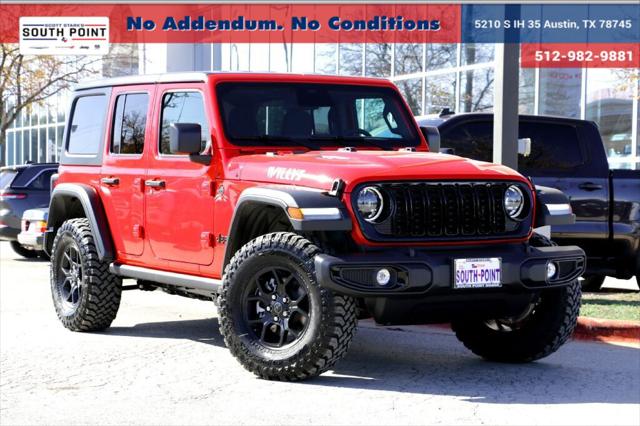 2026 Jeep Wrangler WRANGLER 4-DOOR WILLYS