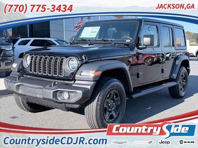 2026 Jeep Wrangler WRANGLER 4-DOOR SPORT 2026 Jeep Wrangler WRANGLER 4-DOOR SPORT