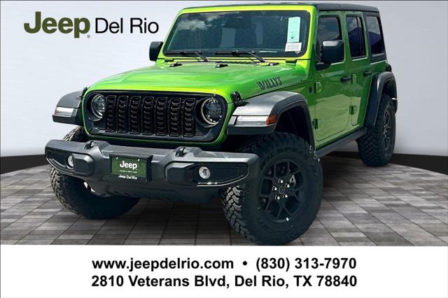 2026 Jeep Wrangler WRANGLER 4-DOOR WILLYS 2026 Jeep Wrangler WRANGLER 4-DOOR WILLYS