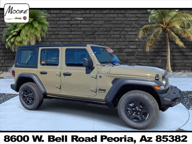 2026 Jeep Wrangler WRANGLER 4-DOOR SPORT 2026 Jeep Wrangler WRANGLER 4-DOOR SPORT