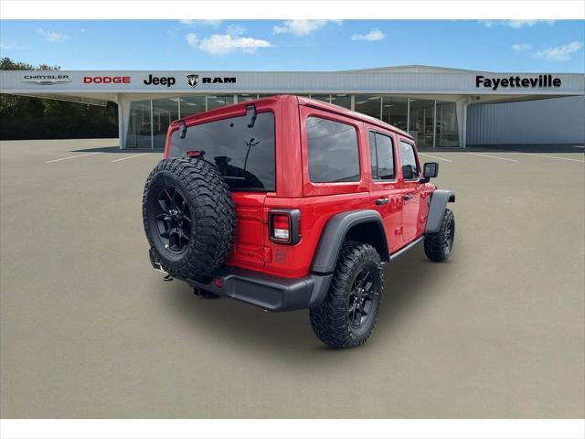 2026 Jeep Wrangler WRANGLER 4-DOOR WILLYS 2026 Jeep Wrangler WRANGLER 4-DOOR WILLYS
