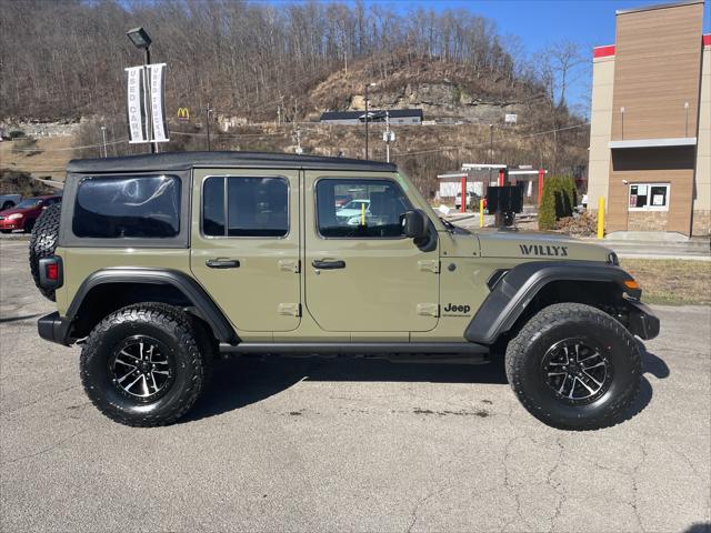 2026 Jeep Wrangler WRANGLER 4-DOOR WILLYS 2026 Jeep Wrangler WRANGLER 4-DOOR WILLYS