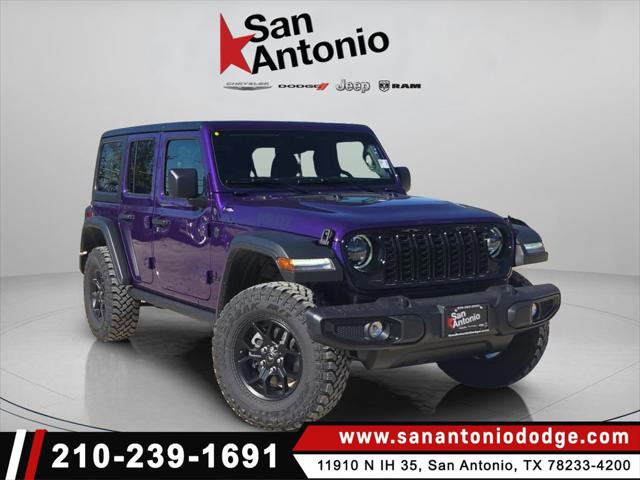 2026 Jeep Wrangler WRANGLER 4-DOOR WILLYS 2026 Jeep Wrangler WRANGLER 4-DOOR WILLYS