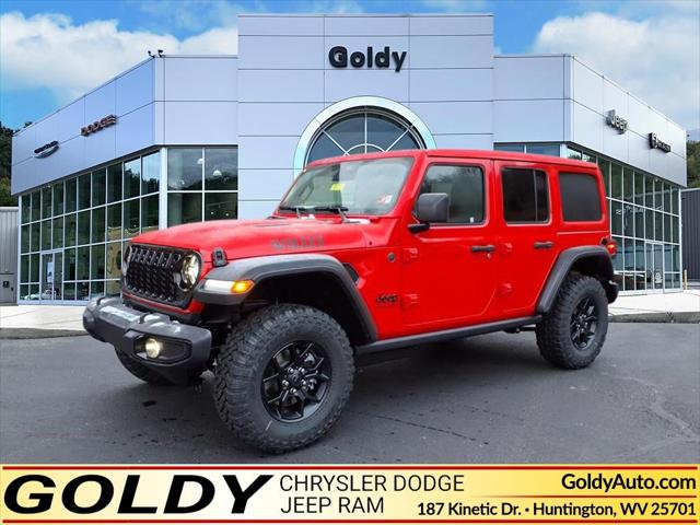 2026 Jeep Wrangler WRANGLER 4-DOOR WILLYS 2026 Jeep Wrangler WRANGLER 4-DOOR WILLYS