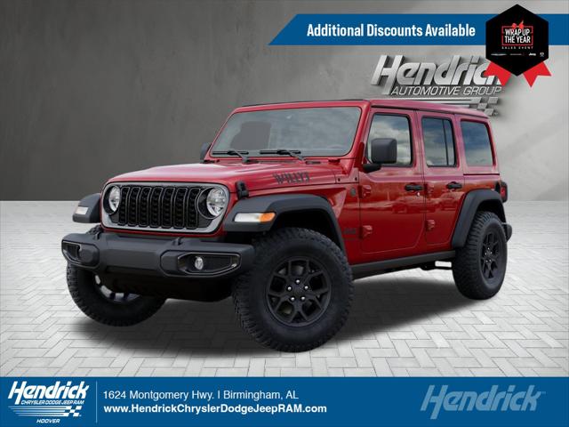 2026 Jeep Wrangler WRANGLER 4-DOOR WILLYS 2026 Jeep Wrangler WRANGLER 4-DOOR WILLYS
