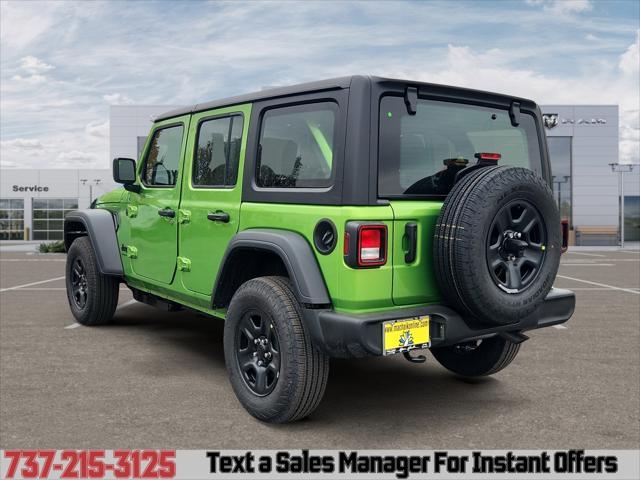 2026 Jeep Wrangler WRANGLER 4-DOOR SPORT