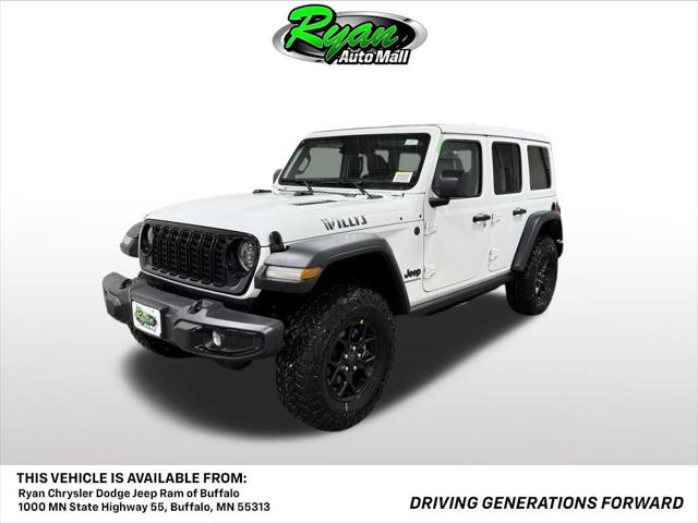 2026 Jeep Wrangler WRANGLER 4-DOOR WILLYS 2026 Jeep Wrangler WRANGLER 4-DOOR WILLYS