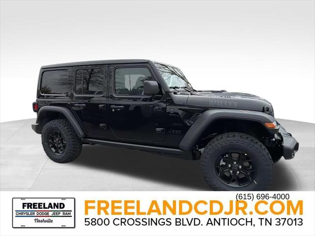 2026 Jeep Wrangler WRANGLER 4-DOOR WILLYS 2026 Jeep Wrangler WRANGLER 4-DOOR WILLYS