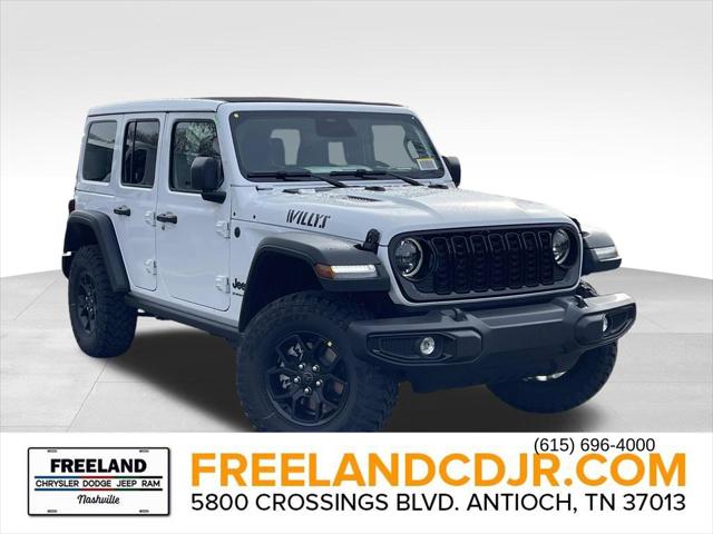 2026 Jeep Wrangler WRANGLER 4-DOOR WILLYS 2026 Jeep Wrangler WRANGLER 4-DOOR WILLYS