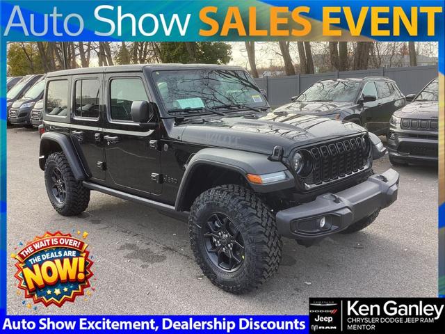 2026 Jeep Wrangler WRANGLER 4-DOOR WILLYS 2026 Jeep Wrangler WRANGLER 4-DOOR WILLYS