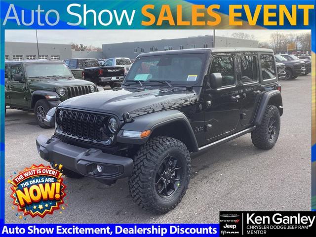2026 Jeep Wrangler WRANGLER 4-DOOR WILLYS 2026 Jeep Wrangler WRANGLER 4-DOOR WILLYS