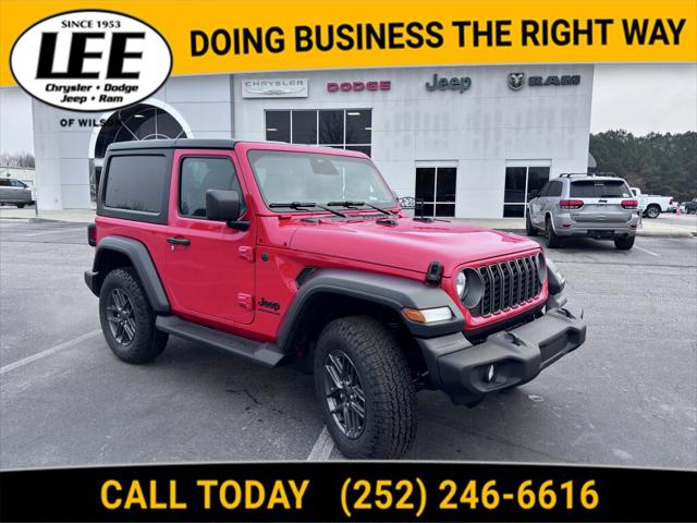 2026 Jeep Wrangler WRANGLER 2-DOOR SPORT S 2026 Jeep Wrangler WRANGLER 2-DOOR SPORT S