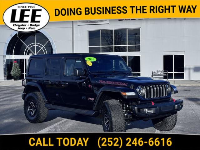 2026 Jeep Wrangler WRANGLER 4-DOOR RUBICON X 2026 Jeep Wrangler WRANGLER 4-DOOR RUBICON X