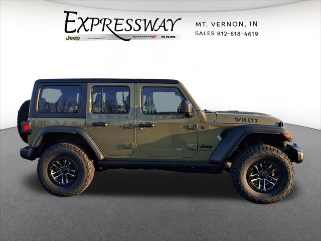2026 Jeep Wrangler WRANGLER 4-DOOR WILLYS 2026 Jeep Wrangler WRANGLER 4-DOOR WILLYS