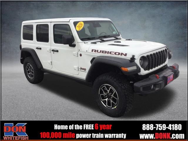 2026 Jeep Wrangler WRANGLER 4-DOOR RUBICON