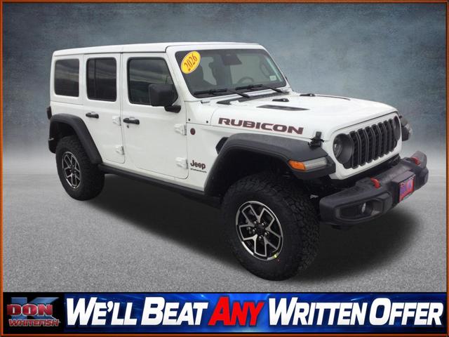 2026 Jeep Wrangler WRANGLER 4-DOOR RUBICON
