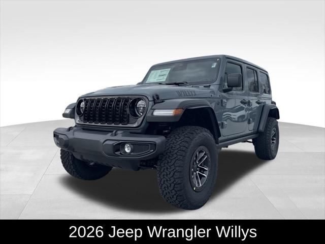 2026 Jeep Wrangler WRANGLER 4-DOOR WILLYS 2026 Jeep Wrangler WRANGLER 4-DOOR WILLYS