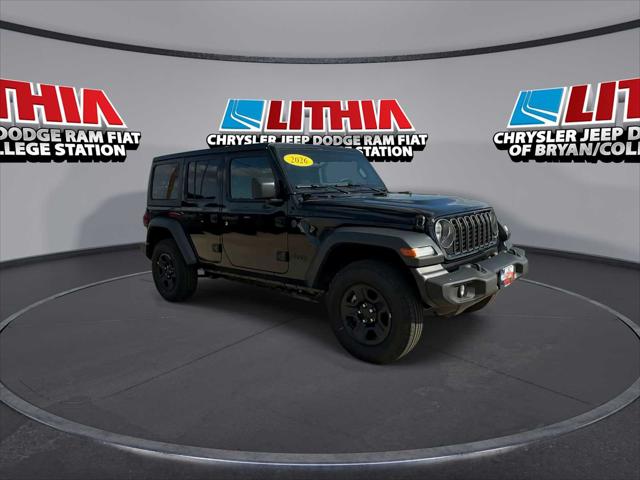 2026 Jeep Wrangler WRANGLER 4-DOOR SPORT