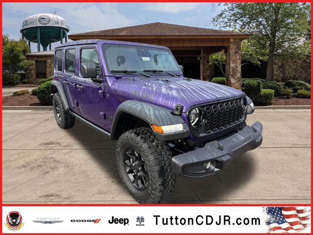 2026 Jeep Wrangler WRANGLER 4-DOOR WILLYS 2026 Jeep Wrangler WRANGLER 4-DOOR WILLYS