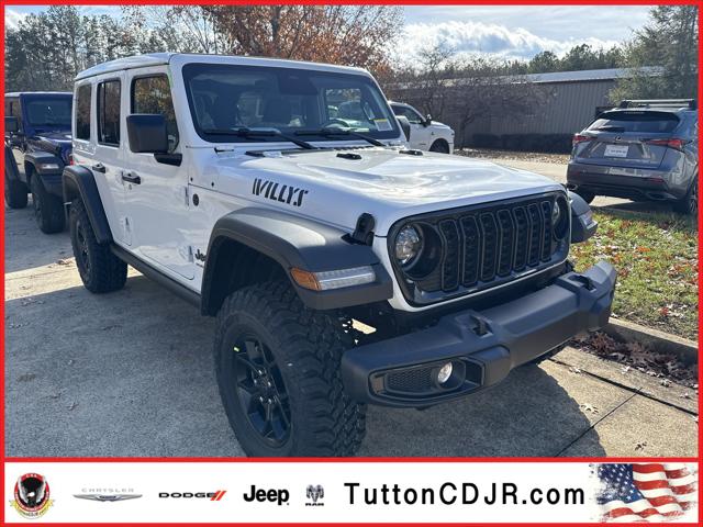 2026 Jeep Wrangler WRANGLER 4-DOOR WILLYS 2026 Jeep Wrangler WRANGLER 4-DOOR WILLYS