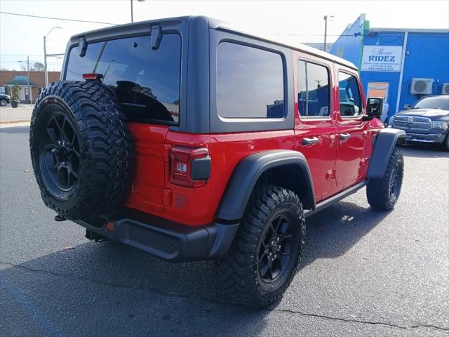 2026 Jeep Wrangler WRANGLER 4-DOOR WILLYS 2026 Jeep Wrangler WRANGLER 4-DOOR WILLYS