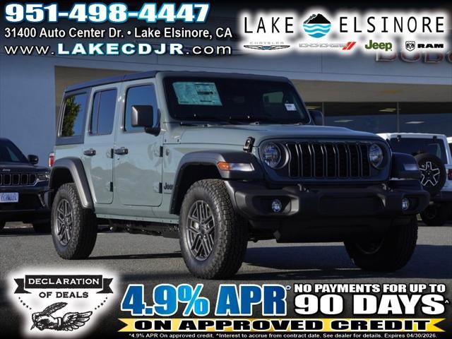 2026 Jeep Wrangler WRANGLER 4-DOOR SPORT S