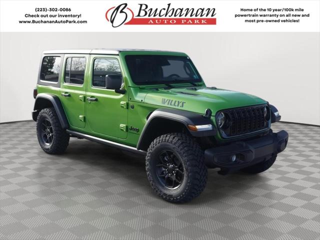 2026 Jeep Wrangler WRANGLER 4-DOOR WILLYS 2026 Jeep Wrangler WRANGLER 4-DOOR WILLYS