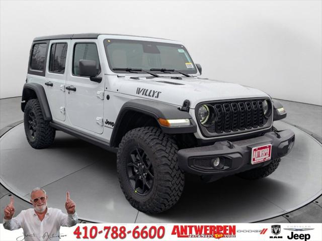 2026 Jeep Wrangler WRANGLER 4-DOOR WILLYS 2026 Jeep Wrangler WRANGLER 4-DOOR WILLYS