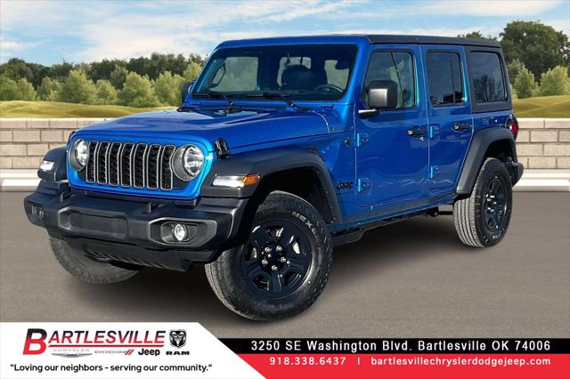 2026 Jeep Wrangler 4-Door Sport for sale in Bartlesville, OK