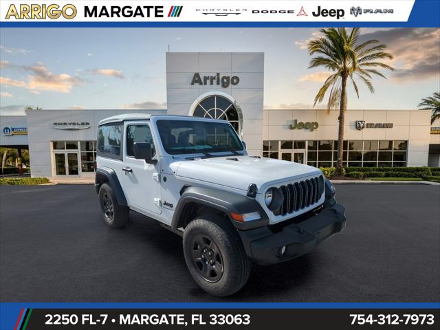 2026 Jeep Wrangler 2-Door Sport 4x4 for sale in Margate, FL