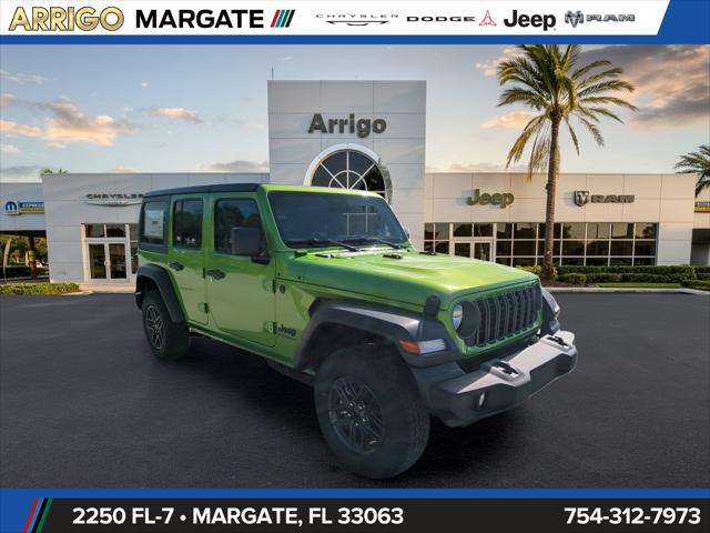 2026 Jeep Wrangler 4-Door Sport S 4x4 for sale in Margate, FL