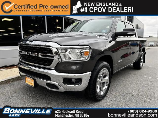 2022 Ram 1500 Big Horn Crew Cab 4x4 5'7" Box for sale in Manchester, NH