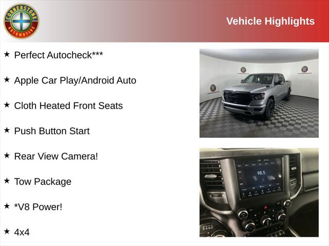 2021 RAM 1500 Big Horn Crew Cab 4x4 57 Box 2021 RAM 1500 Big Horn Crew Cab 4x4 57 Box