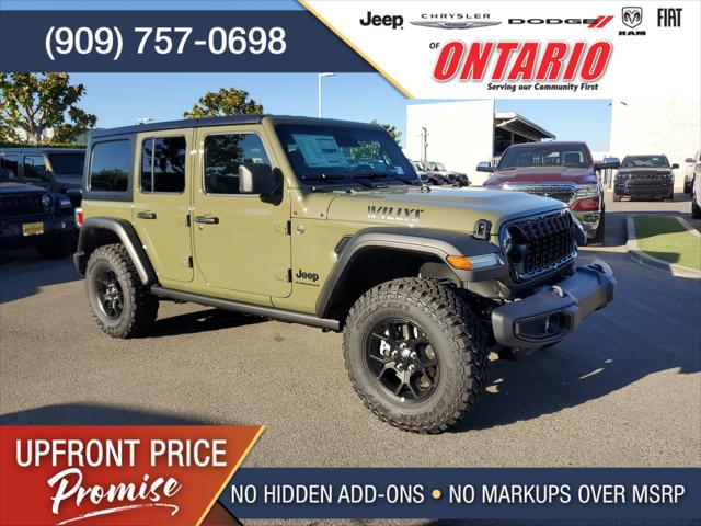 2026 Jeep Wrangler WRANGLER 4-DOOR WILLYS 2026 Jeep Wrangler WRANGLER 4-DOOR WILLYS