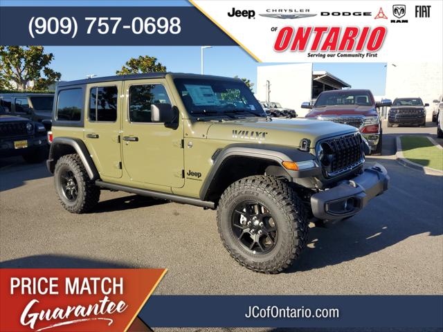 2026 Jeep Wrangler WRANGLER 4-DOOR WILLYS 2026 Jeep Wrangler WRANGLER 4-DOOR WILLYS